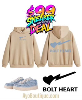 Bolt Heart Denim (Valentine Drop)