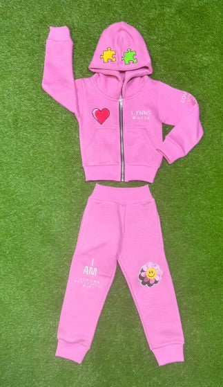 LYNNS WORLD Kids 2pc Sweatsuit Sets