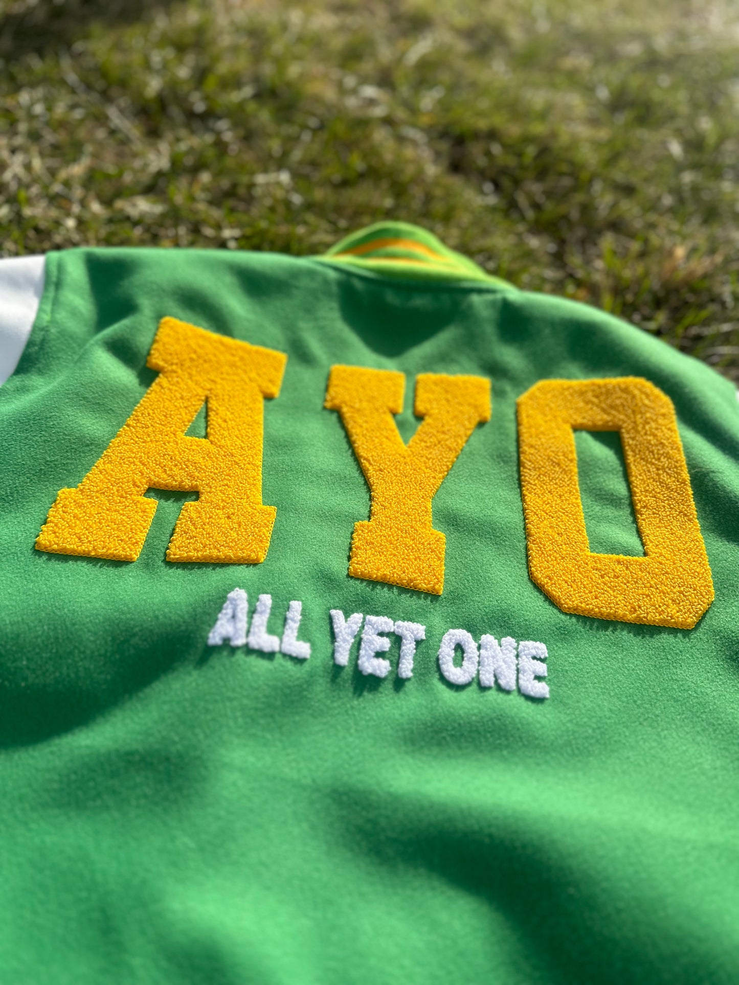 AYO 1% VARSITY (CUSTOMIZABLE)