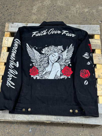 FOF Denim Rose Jacket