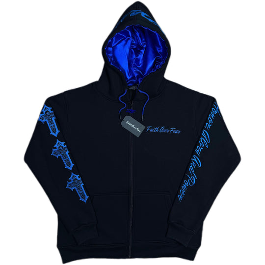 FOF Silk Hood Fearless Zip Up