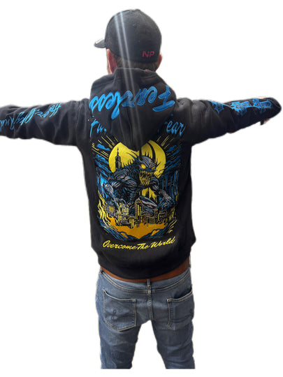 FOF Silk Hood Fearless Zip Up